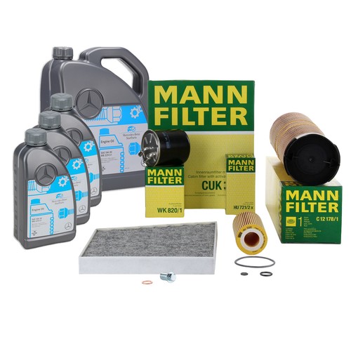 Mann filterset tlg 8l - mann, +